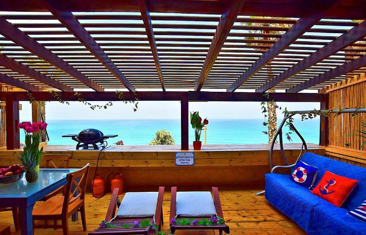 Magic On The Sea-Suites With A Private Jacuzzi And A Private Sea View Netanya Exterior photo